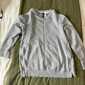 Gray Long Sleeve Crew